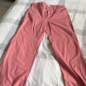 Ann Taylor Weekend Coral-Pink Pants